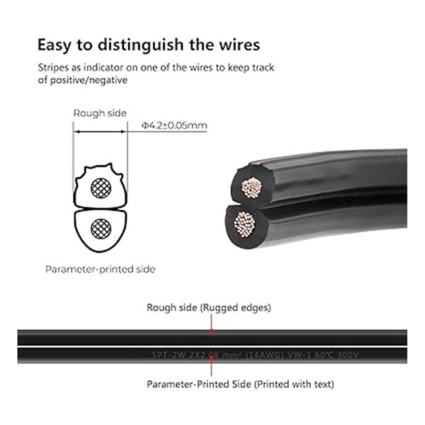 FIRMERST Cable de iluminación de paisaje para exteriores_5