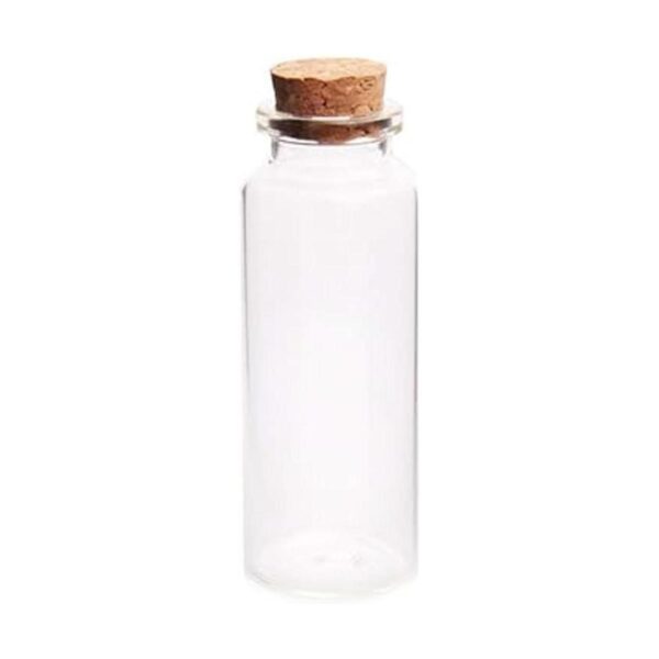 Danmu 12 mini botellas de vidrio de 1.18 x 3.14 pulgadas_4