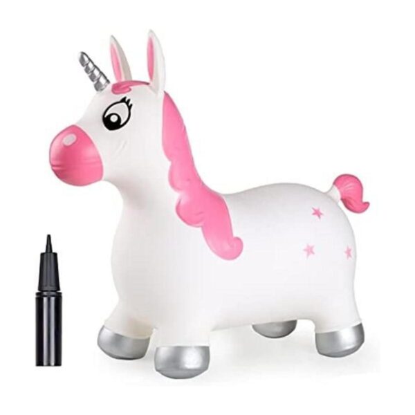 INPANY Tolva de unicornio rosa tolva de caballo juguete_1