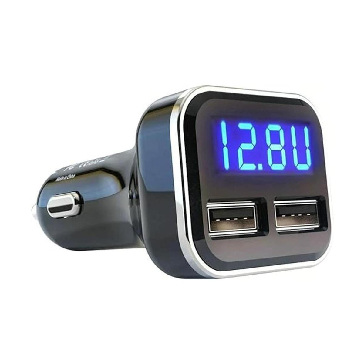 Jebsens Cargador de coche USB dual de 48 A 24 W monitor
