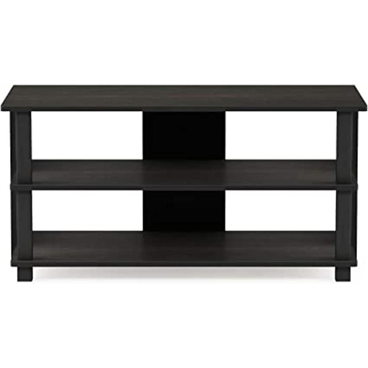 Furinno Sully Soporte de 3 niveles para TV de hasta 40