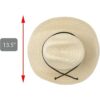 Sombreros de vaquero de 12 piezas sombreros de paja_3