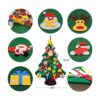 Fayoo rbol de Navidad de fieltro para bricolaje con 30_2