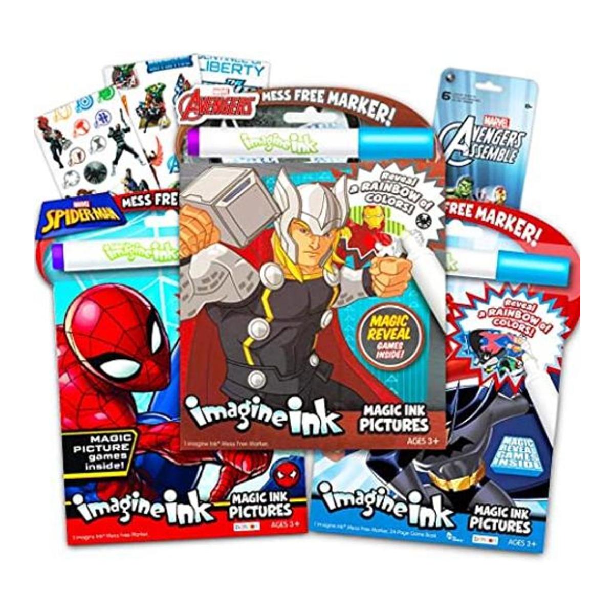 Imagine Ink Juego de 3 libros de actividades con imágenes