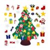 Fayoo rbol de Navidad de fieltro para bricolaje con 30_1