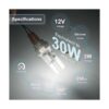 DiCUNO Bombilla LED G4 de 3 W BiPin equivalente a_3