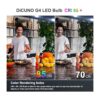 DiCUNO Bombilla LED G4 de 3 W BiPin equivalente a_5