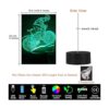 Luces LED de iluminación óptica 3D luz nocturna_2