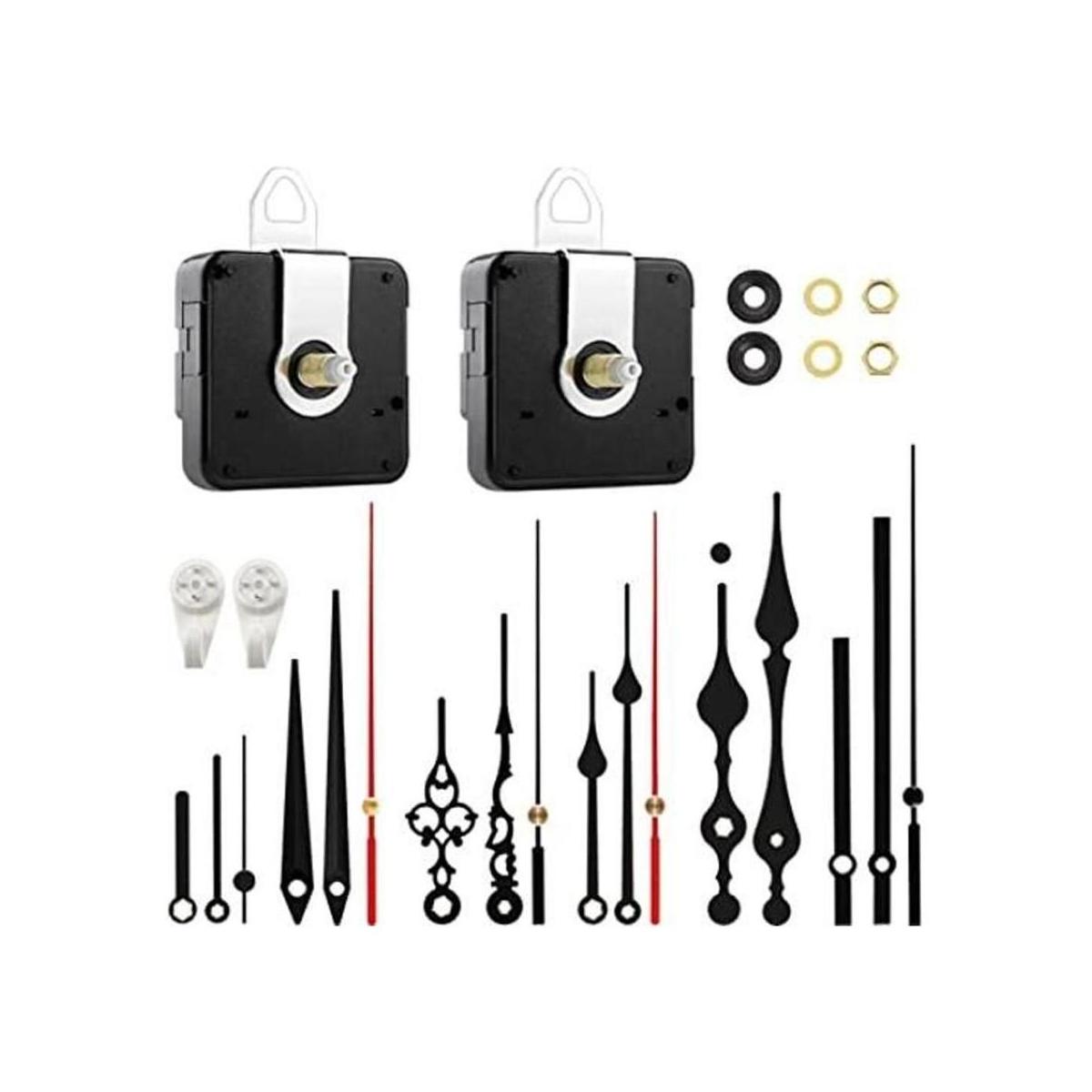 StFlyBro 2 movimientos de reloj sin tictac con 6