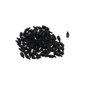 Antrader M3 Nailon hembra hembra hembra rosca tuercas_1
