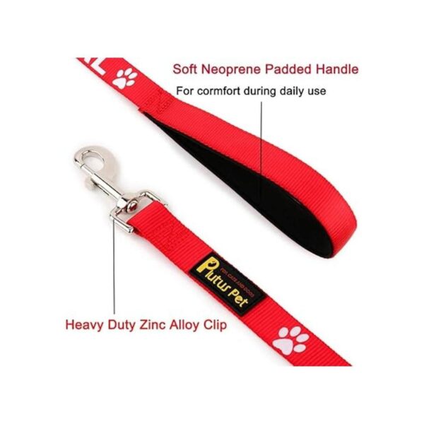 PLUTUS PET Service Dog Leash with Soft Neoprene Padded_2