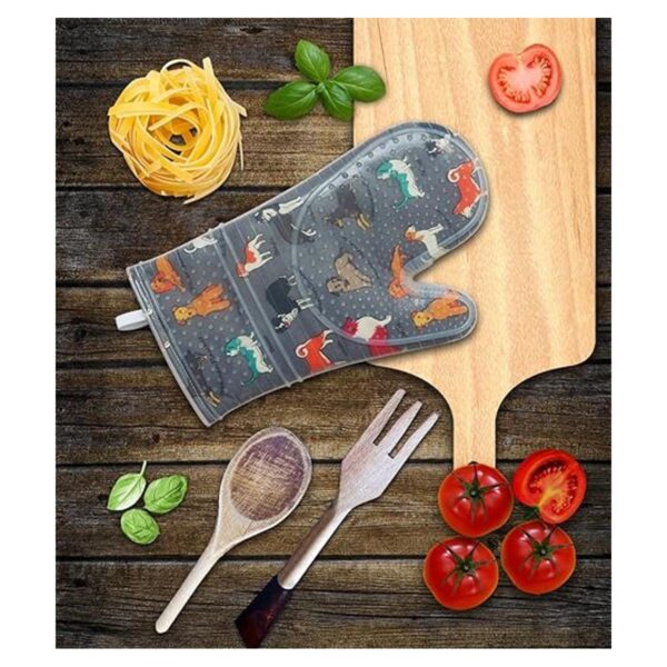RED LMLDETA Manoplas para horno 2 piezas silicón