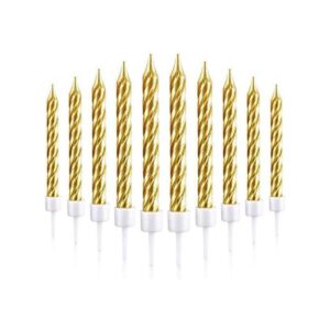 Blulu 50 velas de pastel en espiral en soportes velas_1