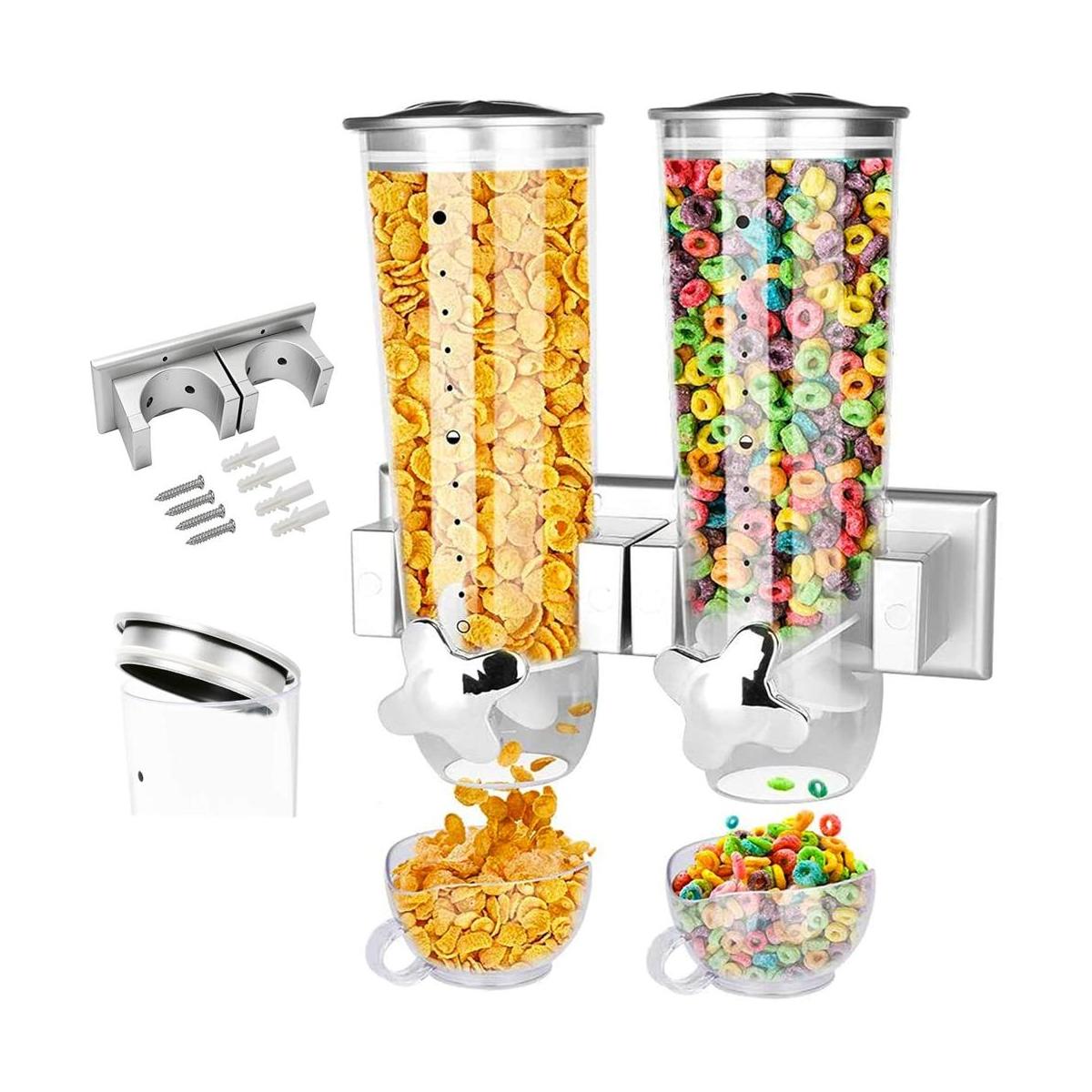 Dispensadores de alimentos paquete de 2 dispensadores de