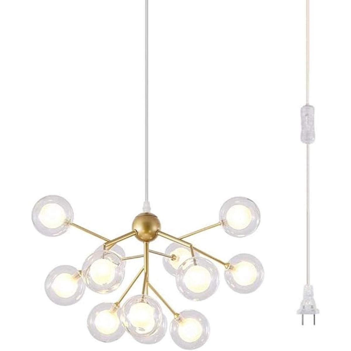 Dellemade DD00134B Lámpara de techo colgante 12 luces