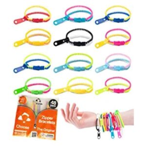 UpBrands Pulseras con cremallera de 6.5 pulgadas juego de_1