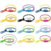 UpBrands Pulseras con cremallera de 6.5 pulgadas juego de_2