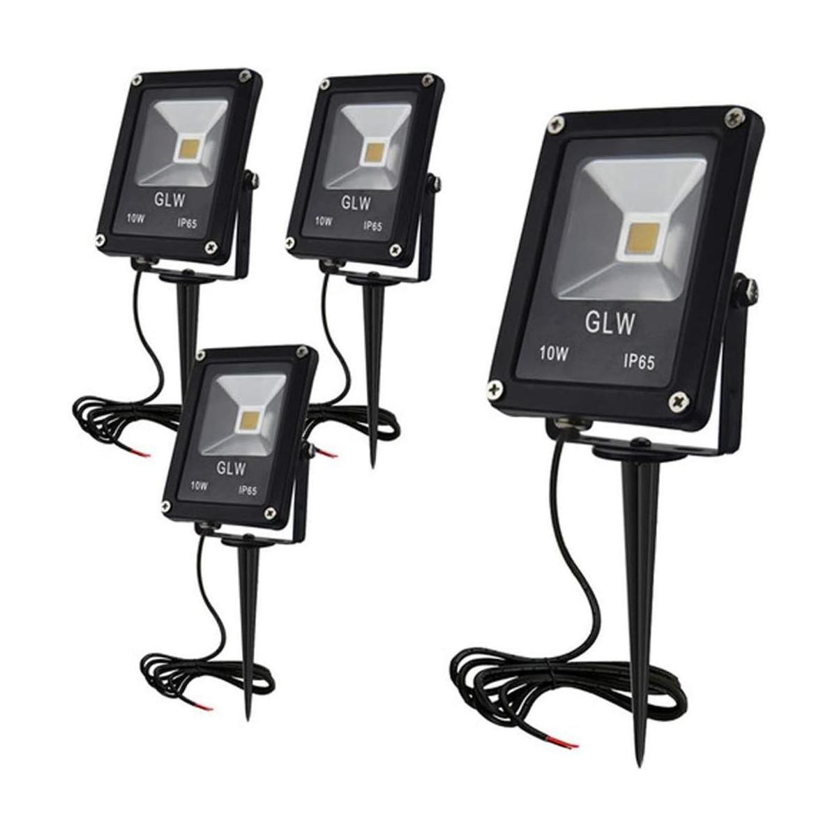 GLW Luces LED de paisaje de 10 W 12 V bajo voltaje para