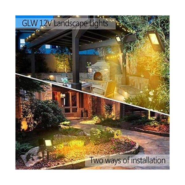 GLW Luces de paisaje de bajo voltaje de 10 W 12 V para