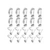 BronaGrand 20 piezas de clip para aretes convertidor de