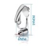 BronaGrand 20 piezas de clip para aretes convertidor de