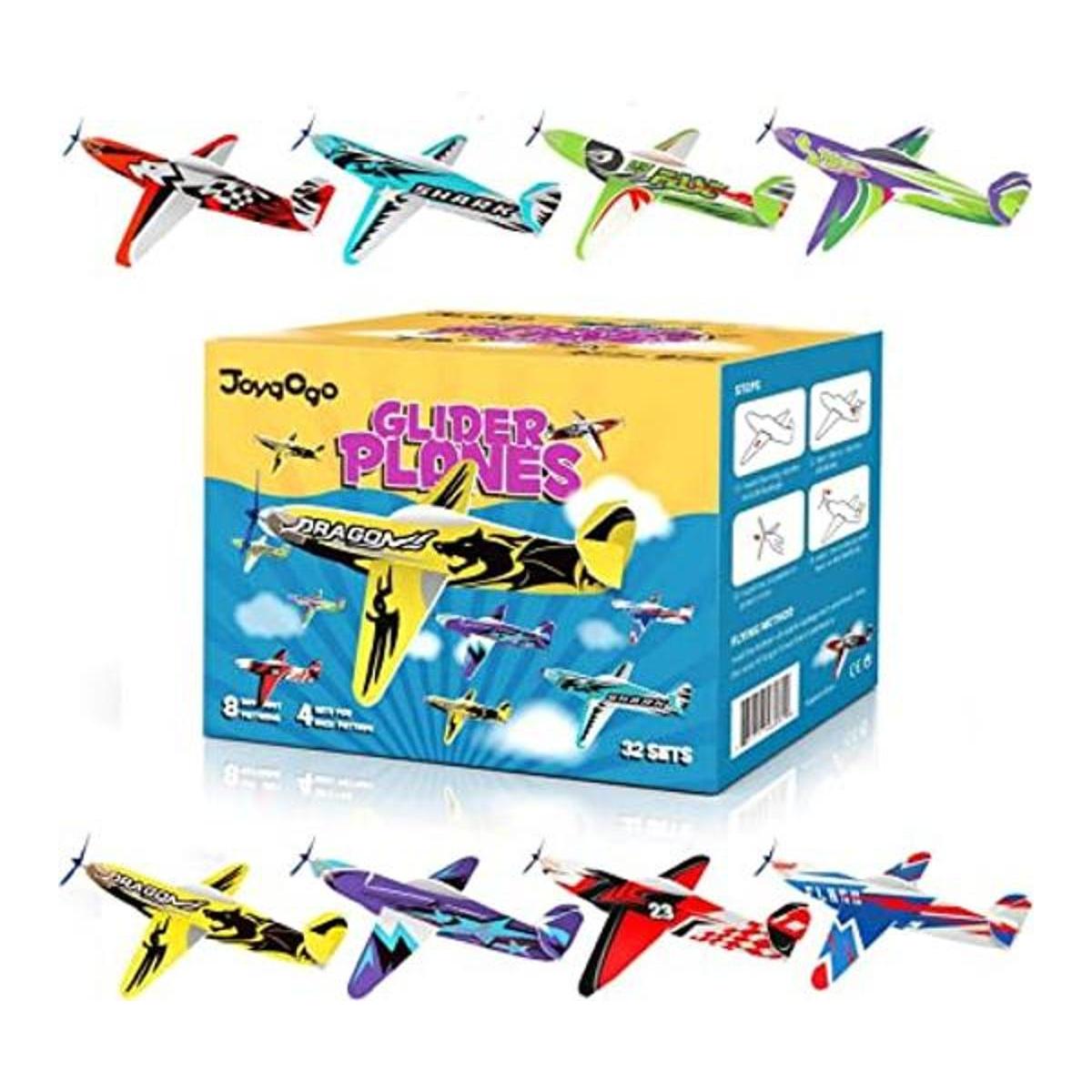 JOYGOGO Paquete de 32 aviones planeadores avión planeador