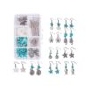 SUNNYCLUE 1 caja DIY 10 pares de aretes de concha de_1