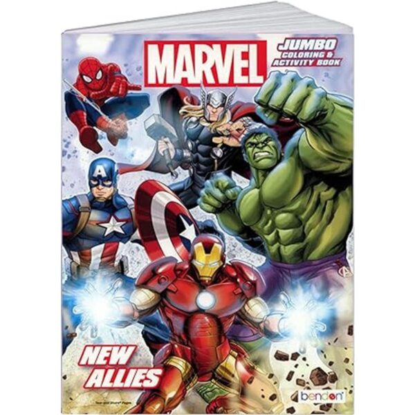 Avengers Juego de libros para colorear con calcomanías de_3
