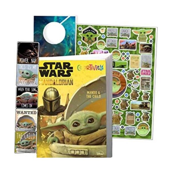 Star Wars Mandalorian Juego de libros para colorear El_1