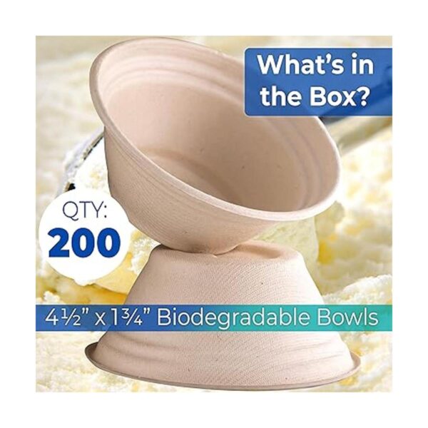 Cuencos desechables biodegradables de grado veterinario