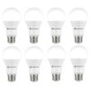 Paquete de 8 bombillas LED EcoSmart regulables de 100 W_2