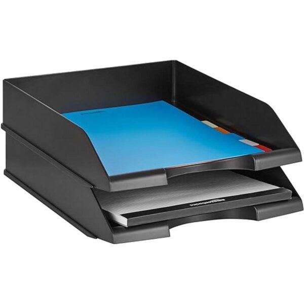 Bandeja de escritorio apilable para organizar cartas de_2