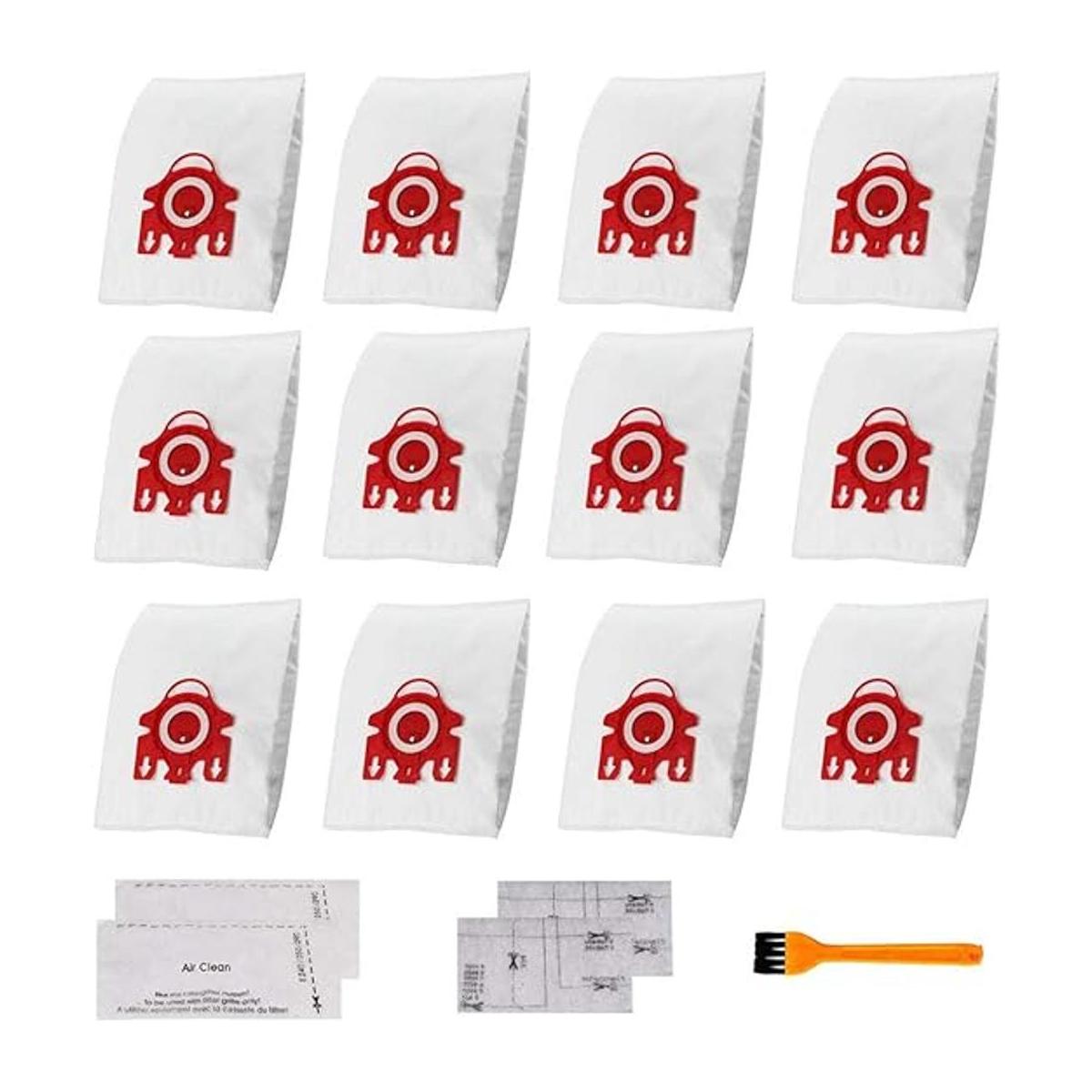 JiajaHao Airclean Bolsas de polvo de eficiencia 3D 12