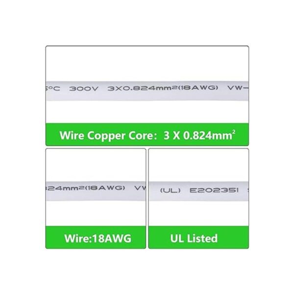SinLoon ULLP Cable adaptador de conector de tubo LED T5_3