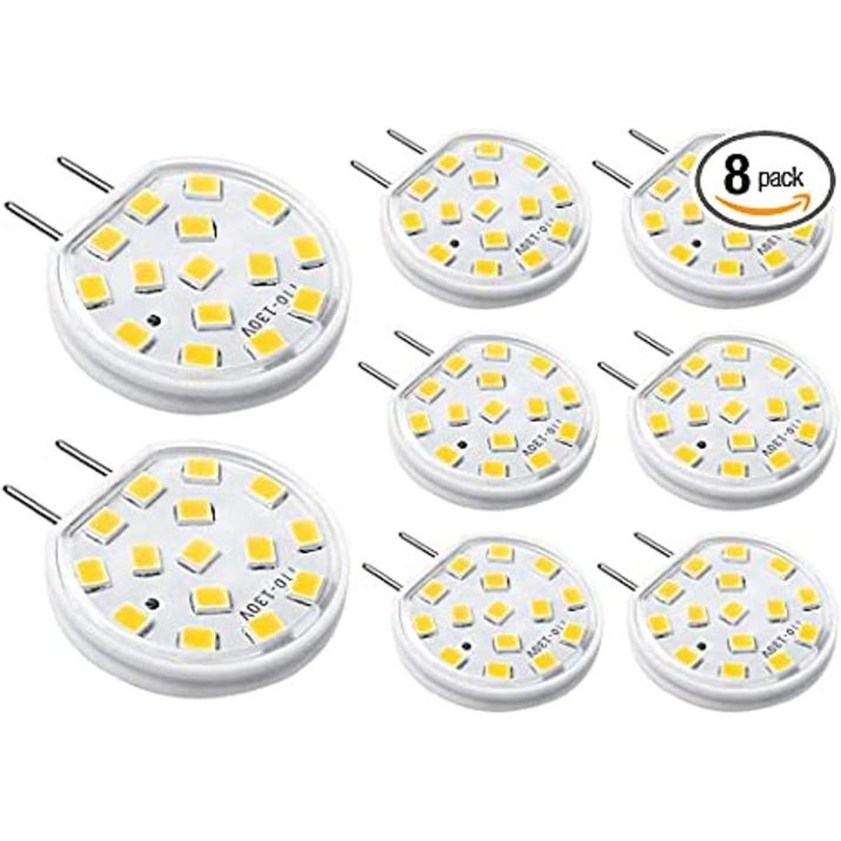 Bombilla LED G8 regulable de 3 W mini bombillas de disco