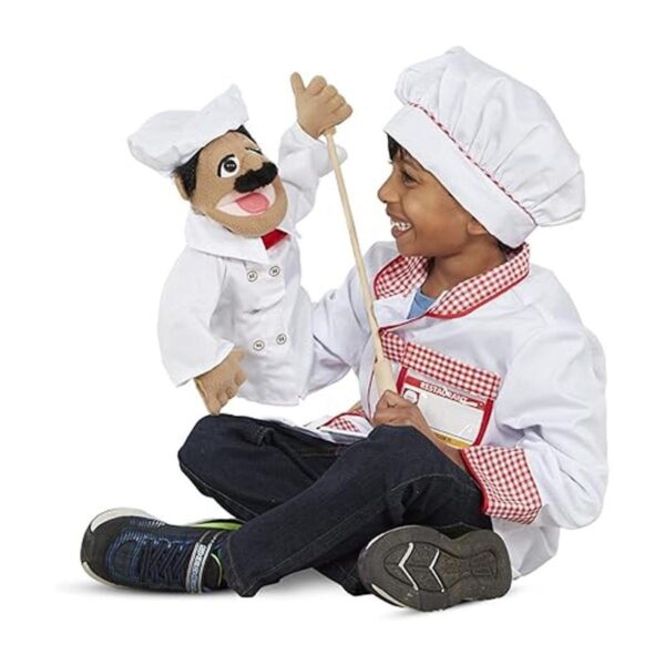 Melissa Doug Títere de chef Al Dente con varilla de_3