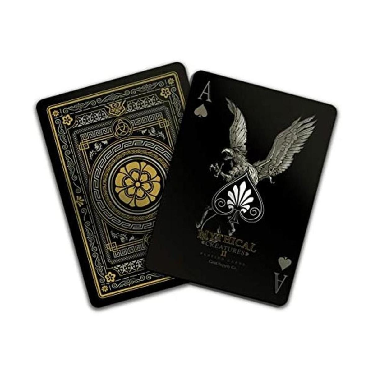 Gent Supply Juego de cartas de plástico impermeable para