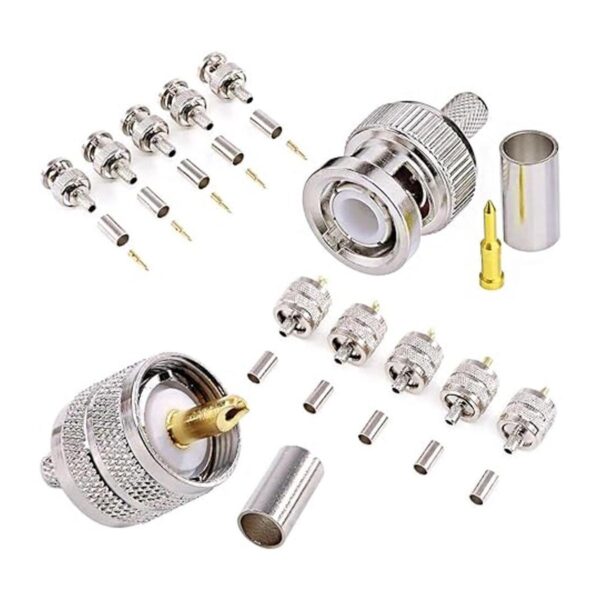 Swpeet Kit de herramientas de cable coaxial profesional