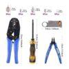 Swpeet Kit de herramientas de cable coaxial profesional