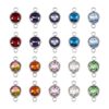 Pandahall 20 colgantes de cristal de colores mixtos con_2