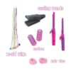 BETTINA Kit de juguetes de peluquería de belleza para