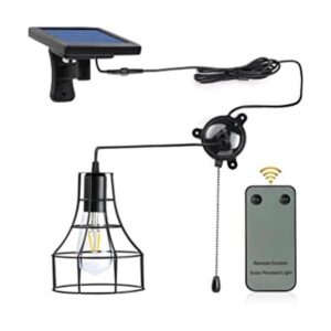 Kyson Luces solares de granero para interiores luz LED