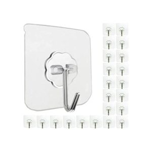 Jwxstore Ganchos de pared para colgar de 33 libras máx_1