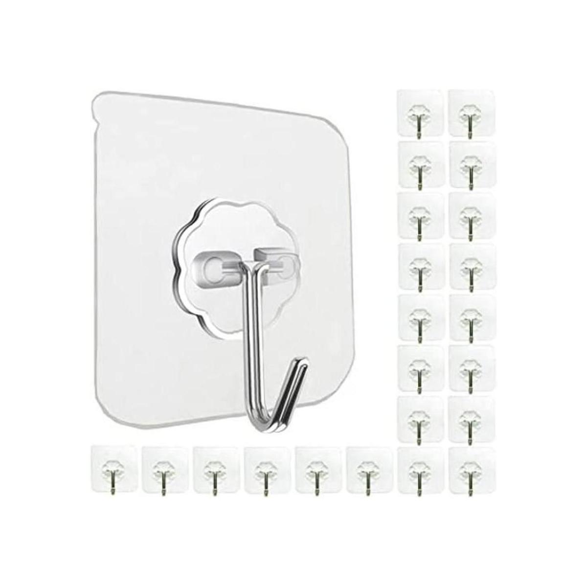 Jwxstore Ganchos de pared para colgar de 33 libras máx