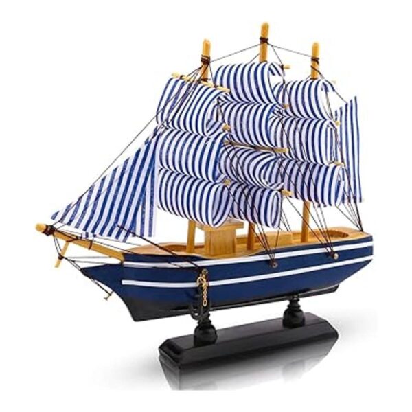 Dedoot Decoración de modelo de velero decoración náutica