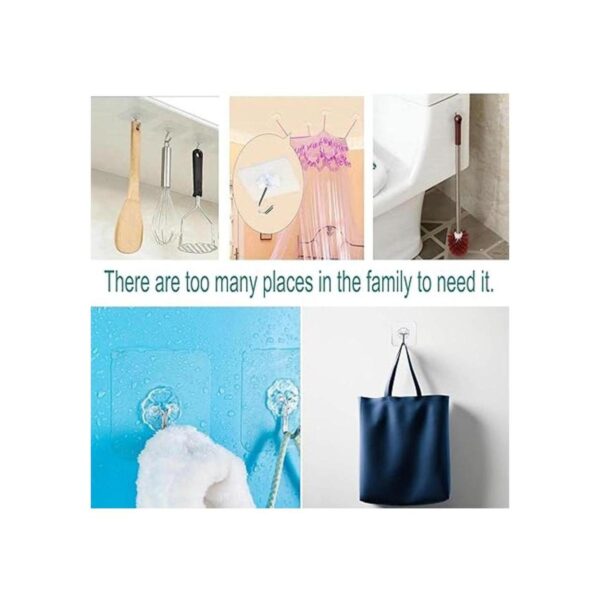 Jwxstore Ganchos de pared para colgar de 33 libras máx_3