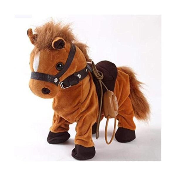 Haktoys Camina a lo largo del caballo con correa de_1