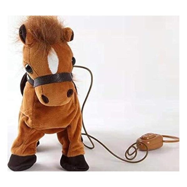 Haktoys Camina a lo largo del caballo con correa de_3