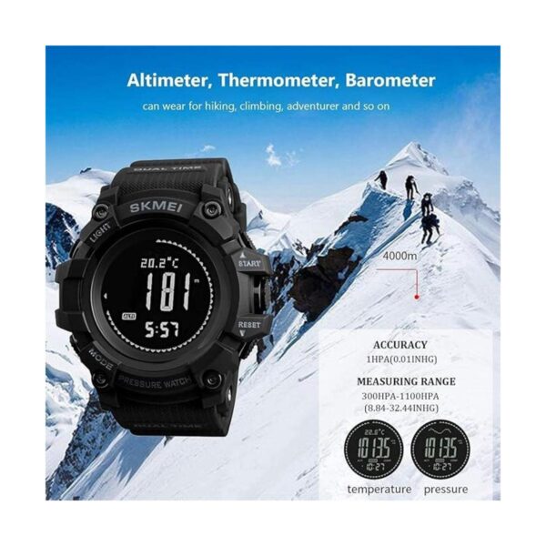 Mens Outdoor Sports Army Watches Pedometer Calories_6