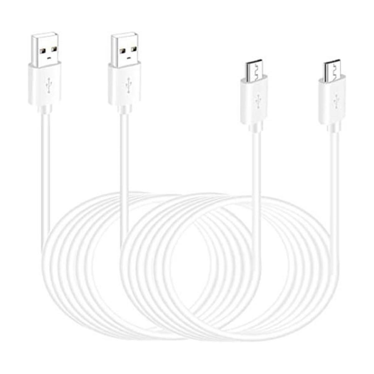 SIOCEN Cable de extensión micro USB de 16.4 pies para